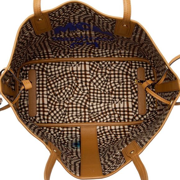 MCM Visetos Liz Reversible Medium Shopper Tote - Picture 6 of 15